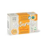 Little Soap Company Natural Range - Sweet Orange Bar Soap, 100g | Vegan, Cruelty Free, Eco Friendly Hand, Face & Body Soap Bar | Antibacterial Natural Soap with Essential Oils, No SLS or Parabens