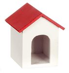 Aztec Imports, Inc. Miniature Dollhouse 1:12 Scale Pet Accessory Wooden Dog Kennel