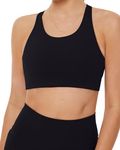 PAVOI ACTIVE Performance High Impact Bra for Women | High Support Compressive Bra, Black, 4X-Large Plus