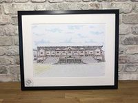 Aston Villa FC - Villa Park Stadium - Holte End - Print - Wall Art - Premier League - Football Art - Stadium - Footy Fans - Hand drawn artwork - UK based artist