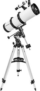 Orion Observer 134mm Equatorial Reflector Telescope for Astronomy Beginners to Intermediate. Portable Yet Sturdy for Adult & Family Stargazing