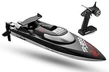 Top Race Remote Control RC Boat, Speed of 30 Mph, Auto Flip Recovery, 2.4 Ghz Transmitter, Professional Series