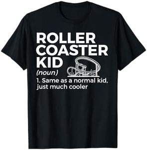 Funny Roller Coaster Kid Definition T-Shirt