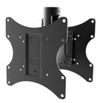 InstallerParts 23"-42" Flat TV - 1.5" NPT Pipe Dual Ceiling Mount - VESA 200x200 - LED LCD Plasma Flat Screen TV - Back to Back