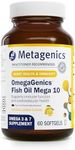 Metagenics OmegaGenics® Mega-10® – Omega-3 Oil – Omega 7 Oil– Daily Supplement to Support Cardiovascular Health & Immune Function, 60 Count
