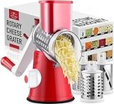 Rotary Cheese Grater with Upgraded,