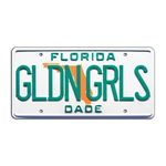 The Golden Girls | Florida | Metal Stamped License Plate