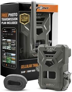SPYPOINT Flex G-36 Cellular Trail Camera, 36MP Photos and 1080p Videos with Sound, GPS Enabled, LTE Connectivity, 100' Flash & Detection Range, Responsive Trigger up to .3S