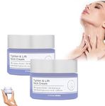 2024 New Pure Tighten and Lift Neck Cream, 2pcs Go Pure Neck Firming Cream - Best For Tightening Sagging Skin, Neck Firming Cream, Decolletage Neck Cream For Sagging And Tighten