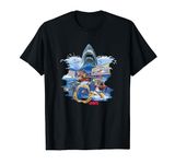 Jaws Poster Collage T-Shirt