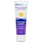 Glaxal Base Daily Moisturizing Lotion with Vitamin E for Dry Skin and Sensitive Skin, Hypoallergenic & Paraben-Free, 227g