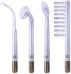 Set of 4 Electrodes for High Frequency Facial Machine 11.0mm. The electrodes Match NEW SPA Home Use HF Device.