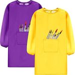 Hicarer 2 Pieces Kids Art Smocks To