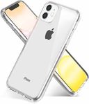 JGD PRODUCTS for iPhone 11 Premium Transparent Soft Silicon Back Cover [Transparent]