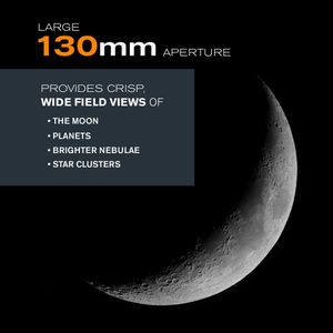 Celestron AstroMaster 130EQ Telescope – Reflector with Tripod