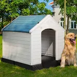 PUKAMI Plastic Dog House Outdoor In