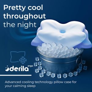 DERILA Ergo Memory Foam Pillow – Orthopedic Neck Support