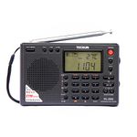 TECSUN PL-380 FM Stereo Portable Radio MW. SW. LW. DSP with ETM PLL World Band Radio Antenna LCD Display Receiver Black.