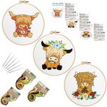 Louise Maelys 3 Sets Highland Cow E