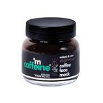 mCaffeine Exfoliating Coffee Face Pack for Glowing Skin | Face Mask with Natural AHA for All Skin Types | Removes Blackheads, Whiteheads & Dirt (100gm)