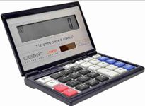 ZENNiX Presents a 12-Digit Large Display Folding Calculator, Equipped with Dual Power Options—Solar and AAA Batteries. Ideal for Business, Office, or Student use.