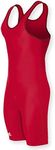 adidas Men's Standard Solid Wrestling Singlet, Red, 3X-Large