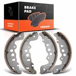 A-Premium Rear Brake Shoes Set Compatible with Suzuki Grand Vitara 1999-2005 2.5L, Vitara 1999-2002, & Chevrolet Tracker 1999-2004, 4-PC Set