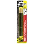 Sharpie Peel-Off China Markers, Black, 2-Count