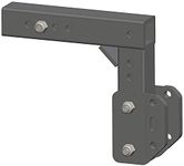 AL1235U Class III Hitch 5" Drop Adapter for Harmar & Freedom Mobility outside carriers Lifts AL100, AL500