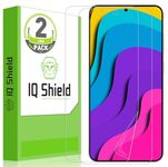 IQShield Screen Protector Compatible with Samsung Galaxy S24 FE (2-Pack) Anti-Bubble Clear Film