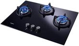 Whirlpool Hob 3 Burner Auto Ignition Gas Stove (Elite Hybrid 703 Mt Ec Gas Hob), Tempered Glass