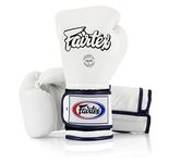 Fairtex Muay Thai Boxing Gloves BGV9 - Heavy Hitter Mexican Style - Minor Change Black with Yellow Piping 12 14 16 oz. Training & Sparring Gloves for Kick Boxing MMA K1