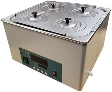 Digital Thermostatic Water Bath, 1 Chamber with 4 Openings, 12 L Capacity, 110V