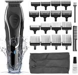 Wahl Aqua Blade Stubble & Beard Trimmer, Trimmers for Men, Stubble Trimmers, Male Grooming Set, Close Cutting, Fully Washable, Suitable for Wet/Dry Use, Beard Care