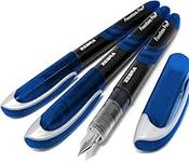 Zebra Fuente - Disposable Fountain Pen - Blue Ink - Pack of 3