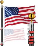 Yescom EZ GO 25ft Telescopic Flag P