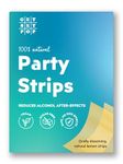 GetSetPop Party Strips (pack of 10) | Prevents hangovers | Helps support liver | Removes alcohol breath | 100% natural | Vegan | Sugar-free | Scientifically backed | Lemon flavour