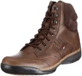 Tommy Hilfiger Cole 3A FM86813027 Men's Trainers, Brown Dark Brown, 11 AU