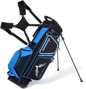 GoHimal 14-Way Lightweight Golf Stand Bag with Multiple Pockets Blue