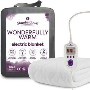 Slumberdown Electric Blanket Single – Heated Bed Cover