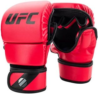 UFC 8oz MMA Sparring Gloves, Comfort - fit for Gr Appling Training, Ideal for Beginners & Advanced Users in Combat Sports, Boxing, Muay Thai, Punching Bag, Kickboxing, BJJ and Martial Arts Training