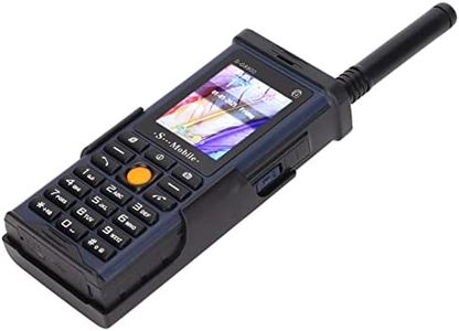 Telefono GSM 2G Sbloccato per Anziani di Base, Telefono Cellulare per Anziani 4 Slot per Schede SIM, Telefono a Grande Volume con Pulsanti Grandi, Facile da Usare per gli Anziani, con(blu navy)