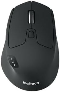 Logitech M720 Triathlon Wireless Mouse, Black