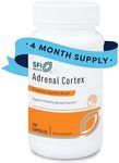 Klaire Labs Adrenal Cortex 250 mg - Adrenal Support Supplements for Cortisol Management Support - Help Support Healthy Adrenal Function for Women & Men - Gluten-Free, Hypoallergenic (120 Capsules)