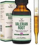 Valerian Root Drops for Sleep - Organic Valerian Root Tincture Extract 168mg - 1 FL OZ, 30 Servings (Better Absorbed Than Capsules, Enhances Valerian Root Tea) for Relaxation and Calm by Double Wood