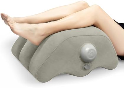 Inflatable Leg Elevation Pillow After Surgery, Wedge Leg Elevating Pillows for Injury Recovery, Blood Circulation, Swelling, Leg Support Cushion Knee Hip Ankles Pain