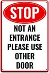 Door Signage for Office Building, W