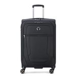 DELSEY PARIS - HELIUM DLX - Soft expandable cabin suitcase - 55x40x20 cm - 35 liters - S - Black