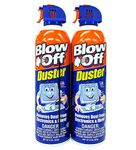 Blow Off Compressed Air Duster Can MAX Professional Cleaner 1111 Non-Toxic 8oz. Stop The Build-up of Dust in Your Electronics, Clogging up The Cooling Fan. Pack of 2