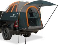 Umbrauto Truck Bed Tent with Awning: 5.5'-5.8' PU3000mm Waterproof Pickup Truck Tents, Easy Set-up for 2 Person, Fits Full Size Short Bed, Chevy, Dodge, Ford, GMC, Green
